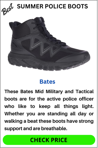 best summer police boots