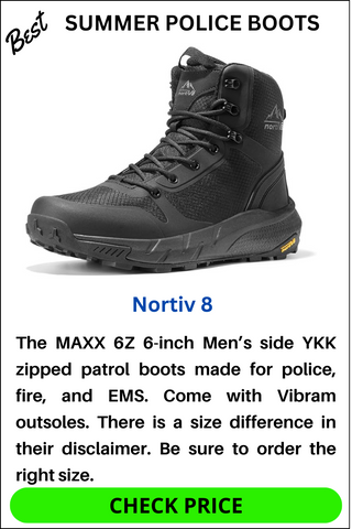 best summer police boots