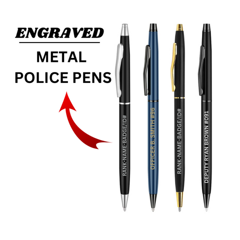 Engraved Police Pens by COPJOT