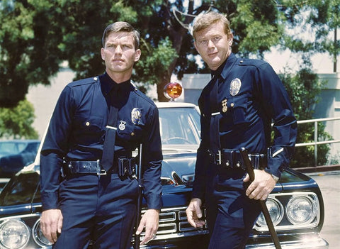 why do police wear blue?