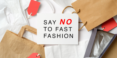 say no to fast fashion