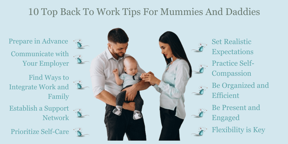 10 Back To Work Tips For Mummies And Daddies