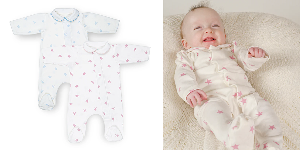 Baby Onesies with Magnetic Fasteners