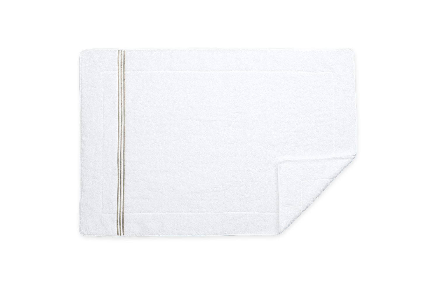 Matouk Bel Tempo Tub Mat - White