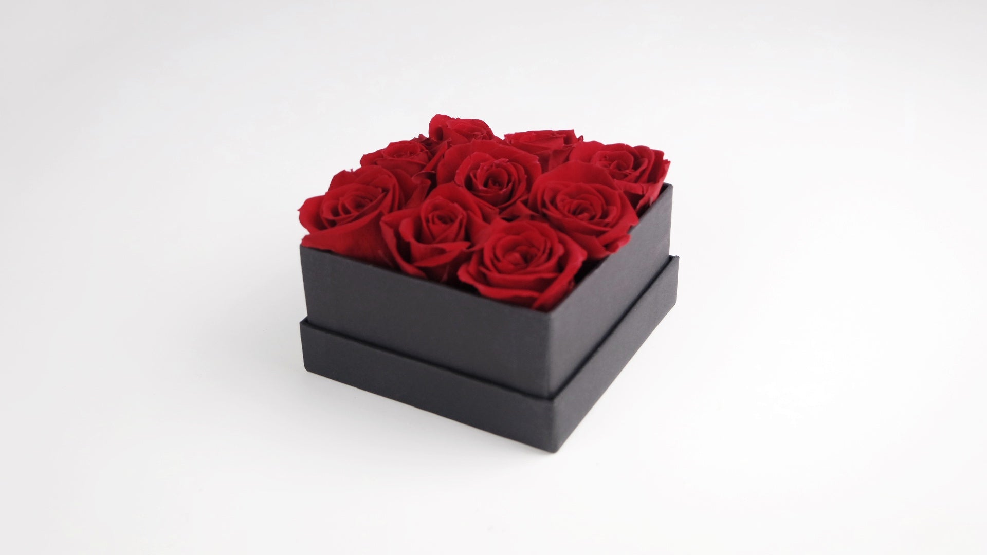 Rosas preservadas 4 cm - 12 piezas - Rojo – Si-nature