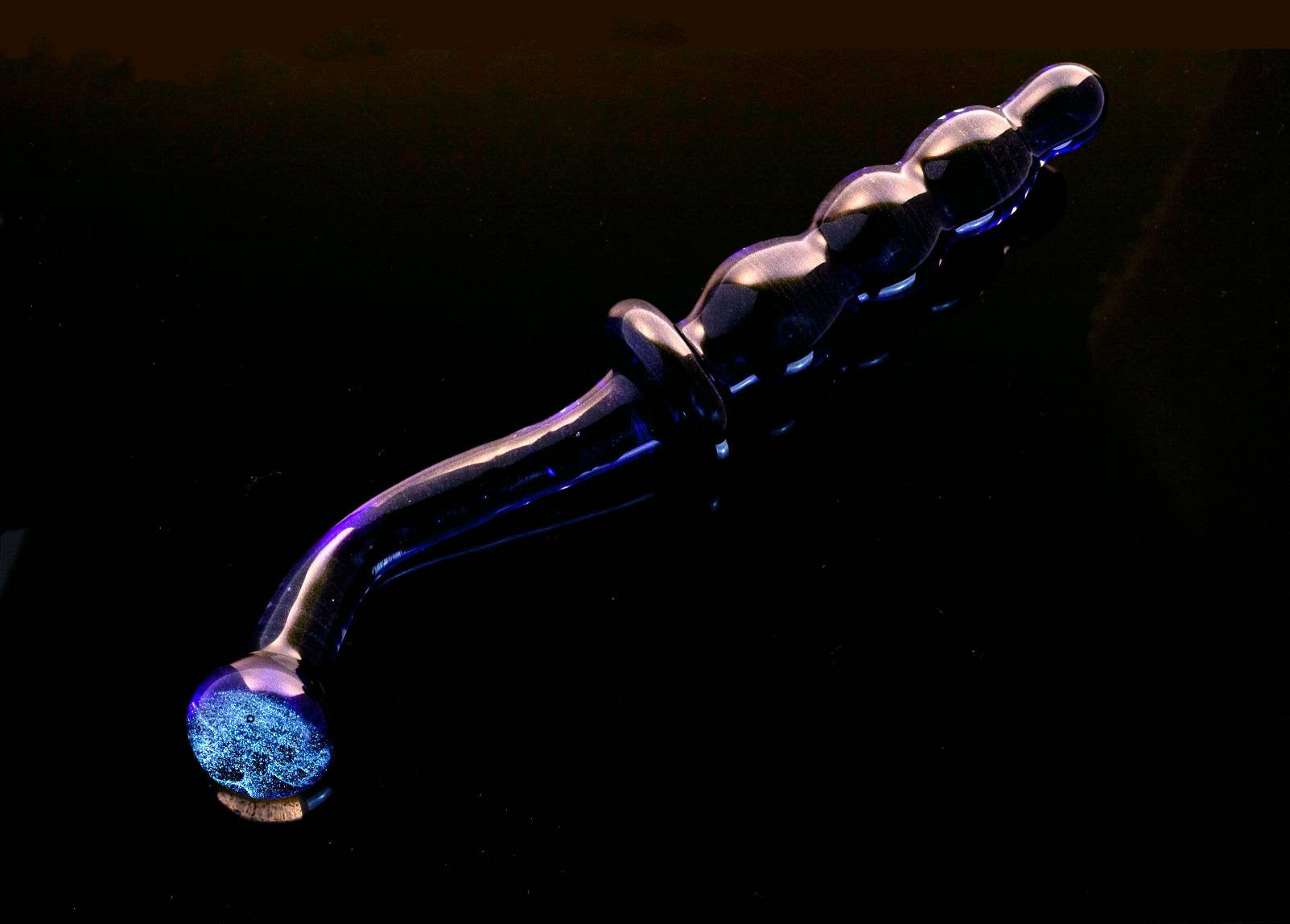 Dichroic Dualies Anal Bead Wand With G Spot And Prostate Pinpoint Wand Thelotuscollection