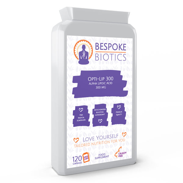 Bespoke biotics ala alpha lipoic acid a potential treatment for type two diabetes adding insulin sensitivity and reducing side effects like neuropathy.