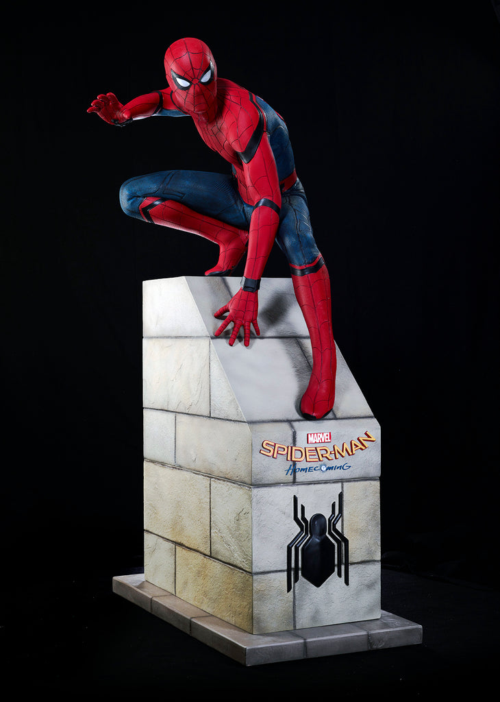 life size spider man action figure