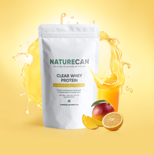 Naturecan clear whey protein mocktail