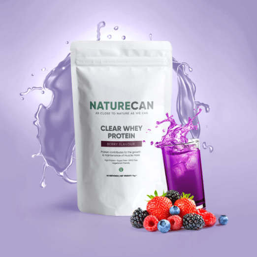 Naturecan clear whey protein alcoholic drink