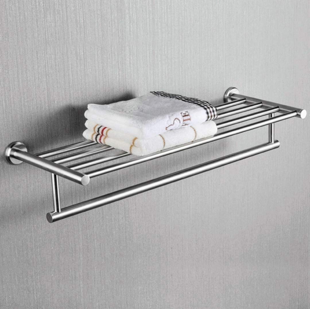 Stainless Steel 304 Grade Towel Rack for Bathroom Shelf Towel Bar