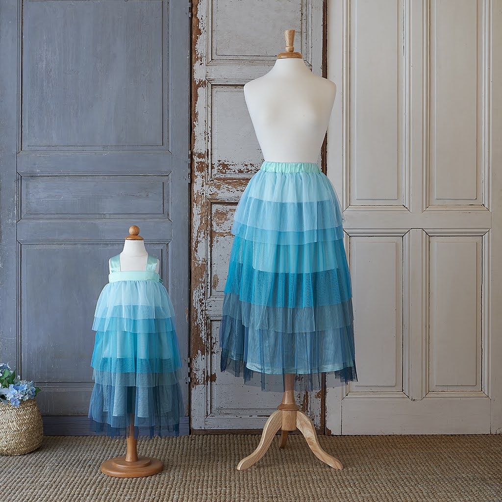 Ombre Dress - Waterfall