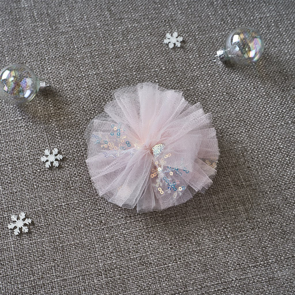 Winter Wonderland Hair Clip - Sugar Plum