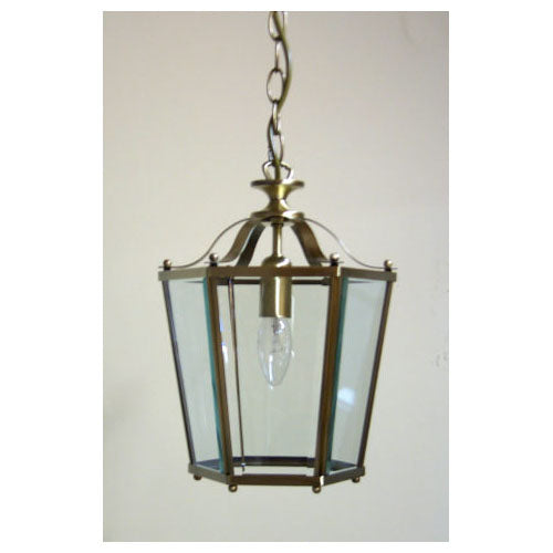 antique brass lantern light