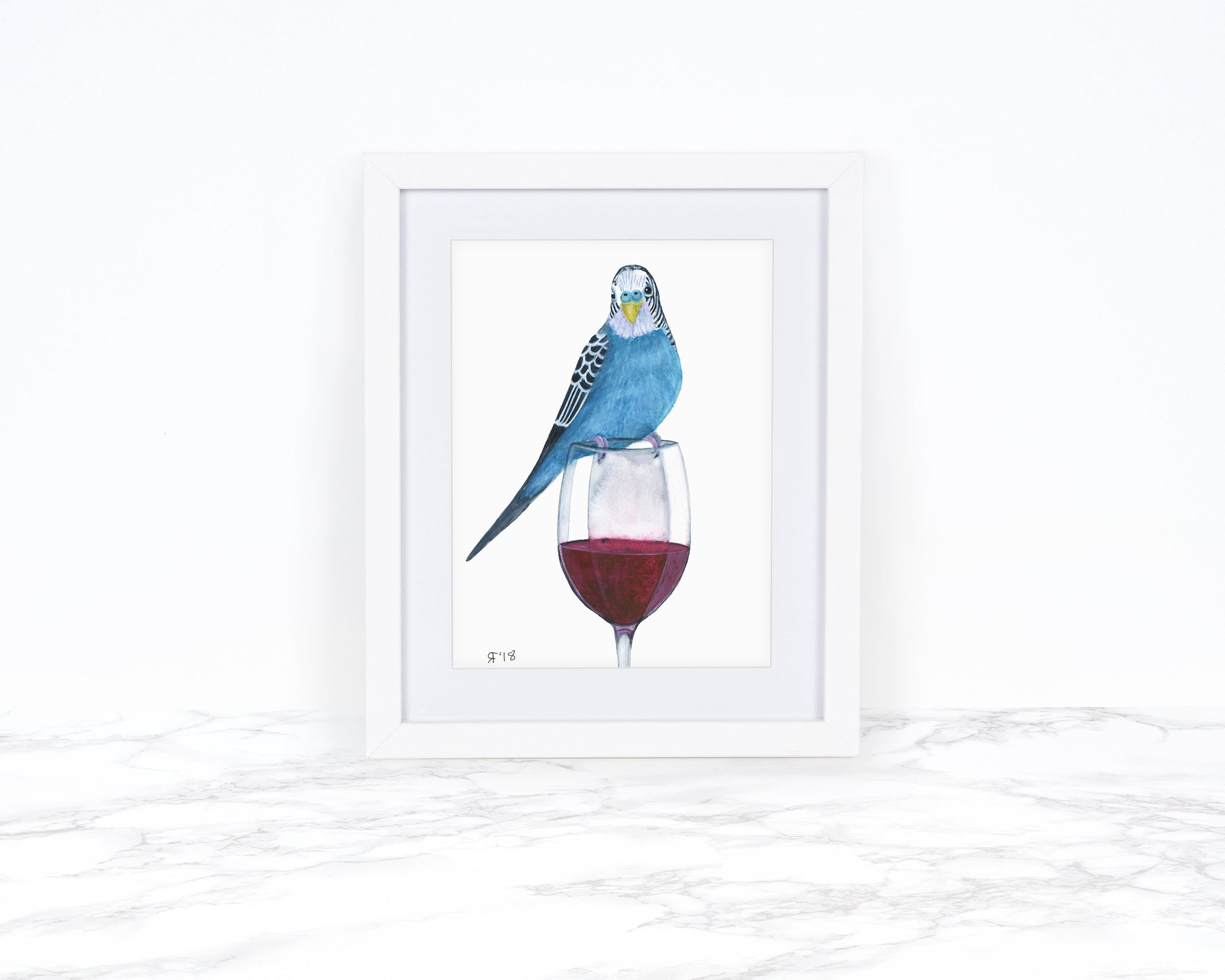 Budgie and Red Wine Alasse