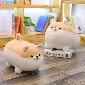 angry shiba inu plush