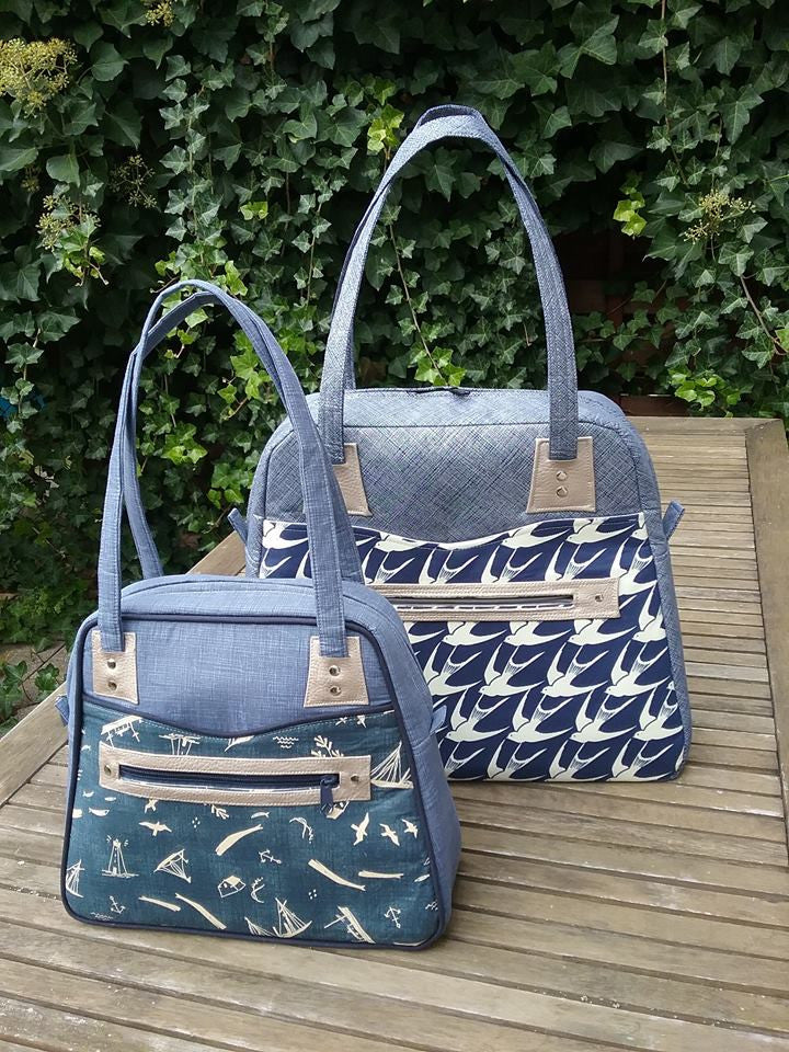 Shiloh Satchel (PDF Pattern) - Pile O' Fabric