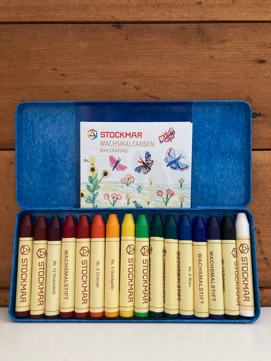 Beeswax Crayon | Set of 12 Blocks