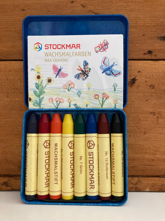 Stockmar Colours of The World Wax Stick Crayons in Tin