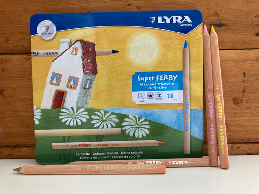 Lyra Super Ferby unlacquered Astoria 18 pencils