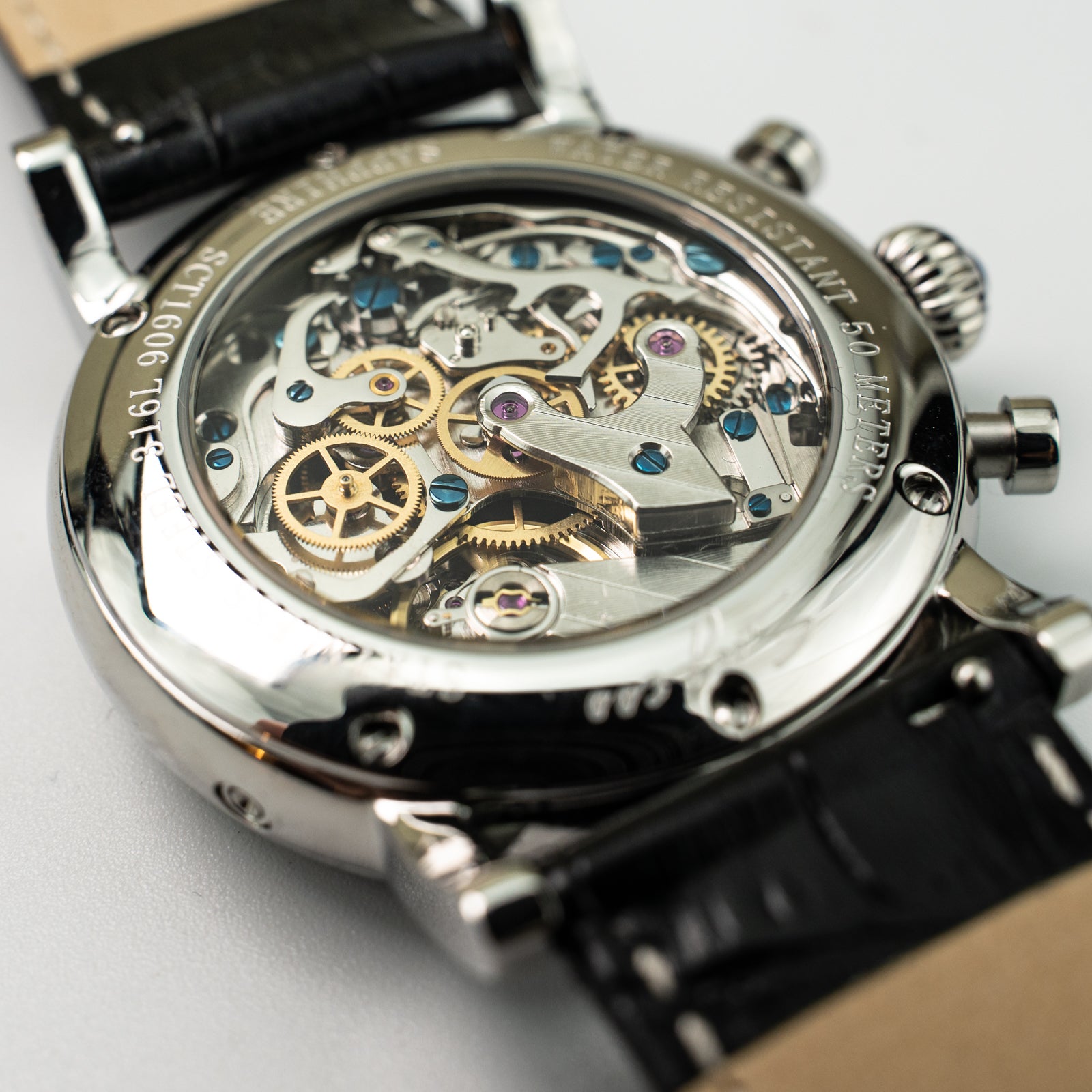 Sugess Seagull ST1901 Movement Vintage Chronograph Watch SU1901SW ...