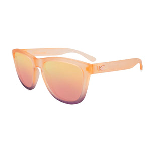 Knockaround Premiums Sunglasses - Frosted Rose Quartz Fade / Rose