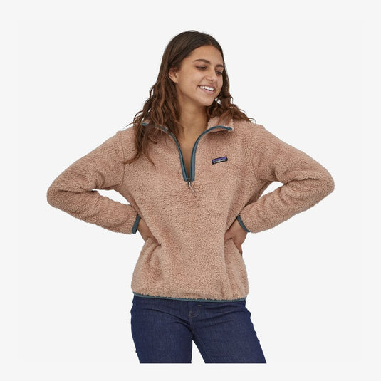 Patagonia Los Gatos Fleece Quarter Zip Women's Size Small Light