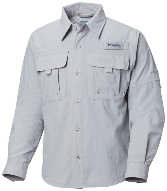  Columbia Men's Bahama II Long Sleeve Shirt, White