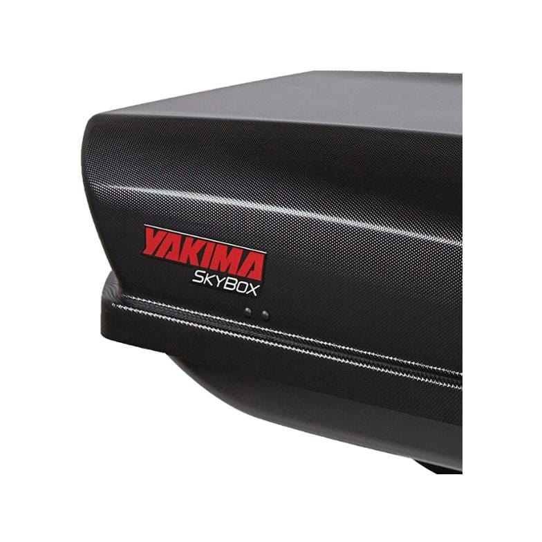 yakima skybox 16 carbonite cargo roof box skis