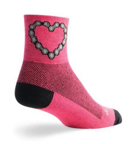 SockGuy Chain Luv Bike Sock - Women's