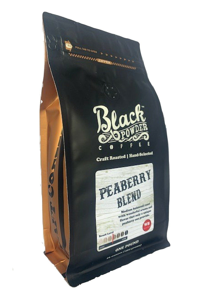 Peaberry Blend &verbar; Medium Roast Coffee by Black Powder Coffee
