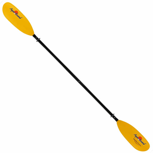 Aqua Bound Whiskey Fiberglass Straight Shaft 4-Piece Kayak Paddle-Fuego-220cm