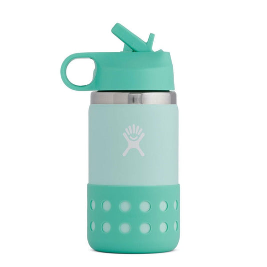 12 oz Insulated Stainless Steel Water Bottle with Straw for kids The Frost  EcoVessel –