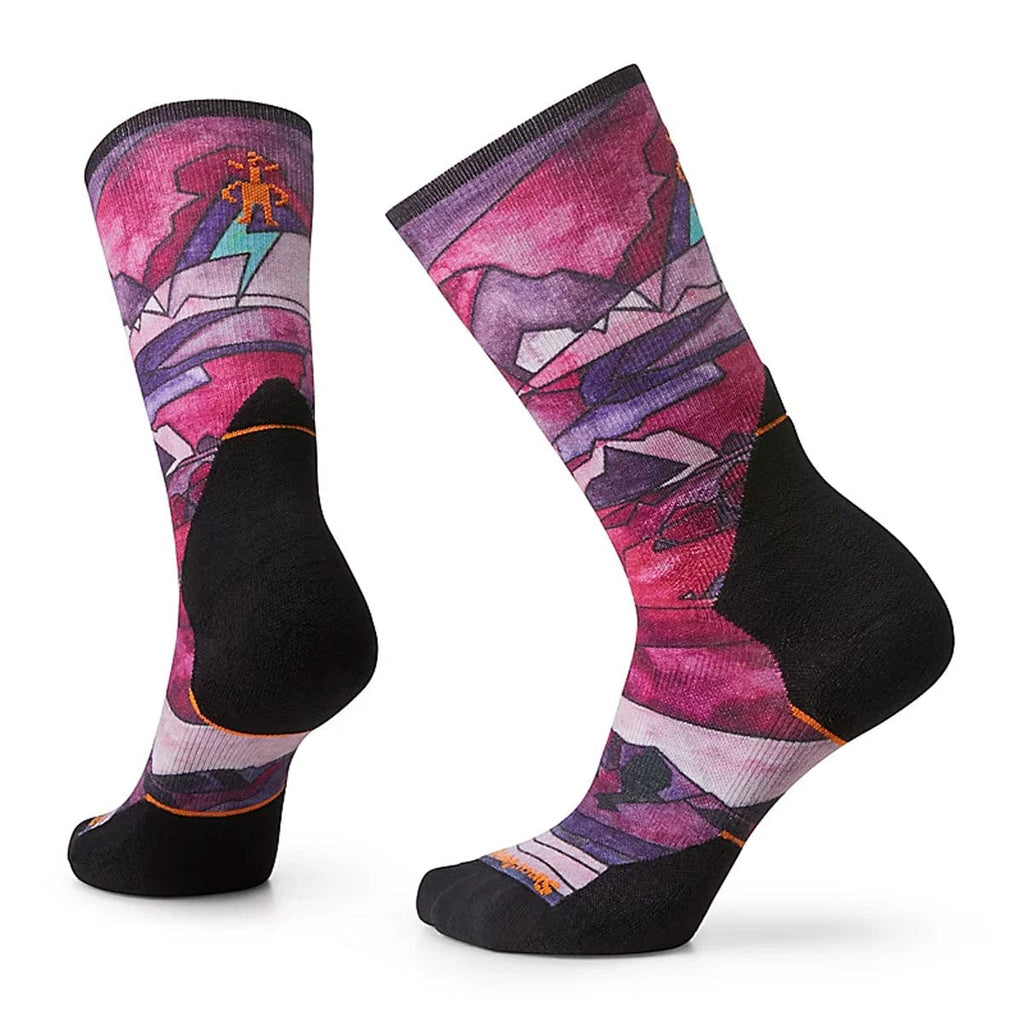 Smartwool Women's Athlete Edition Run Print Crew Socks