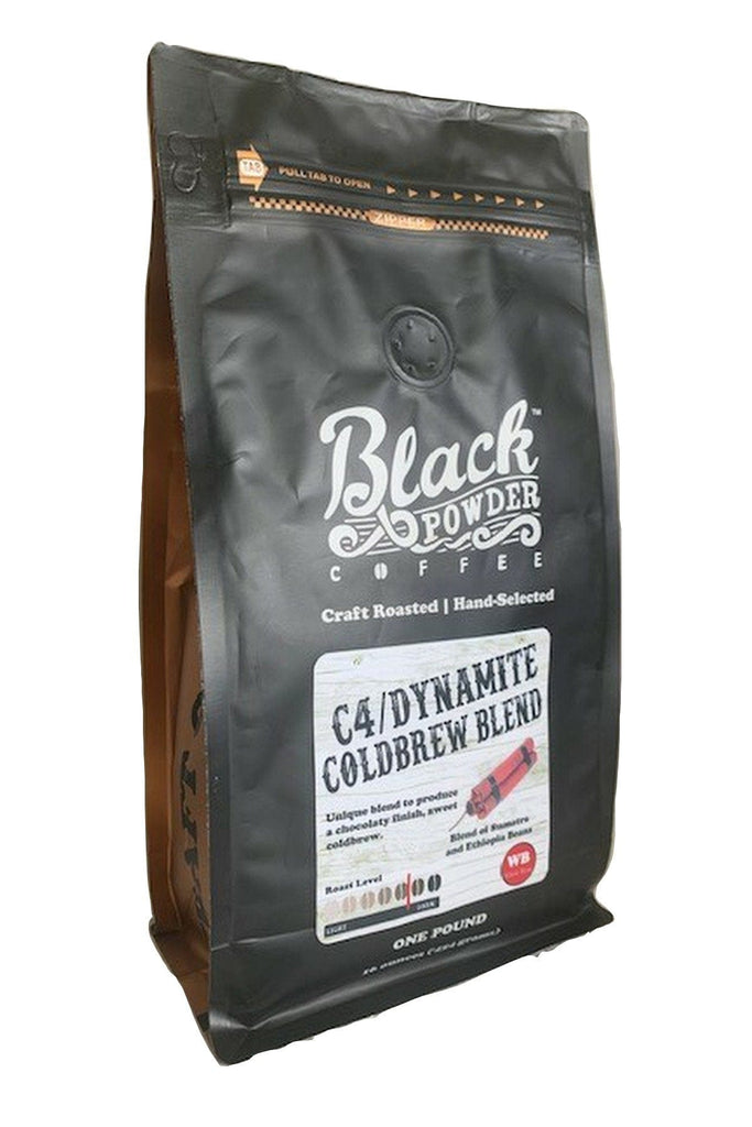 C4 Cold Brew Coffee Blend &verbar; Dark Roast by Black Powder Coffee