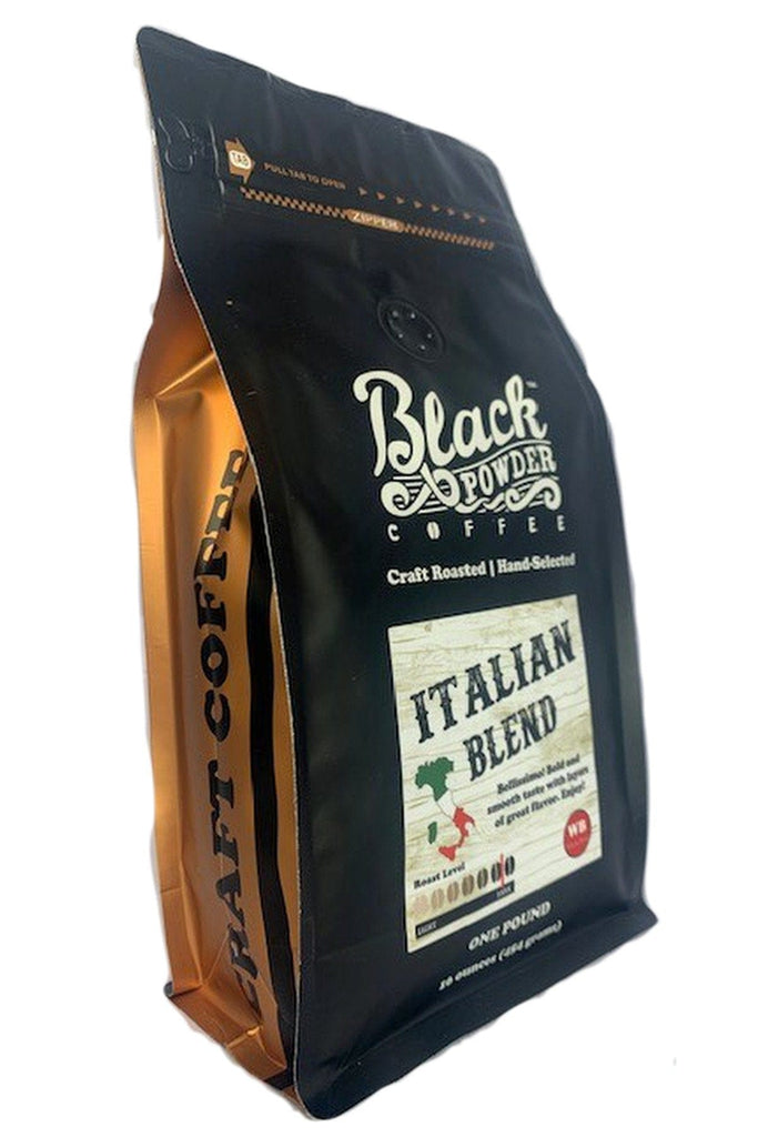 Italian Blend &verbar; Dark Roast Coffee by Black Powder Coffee