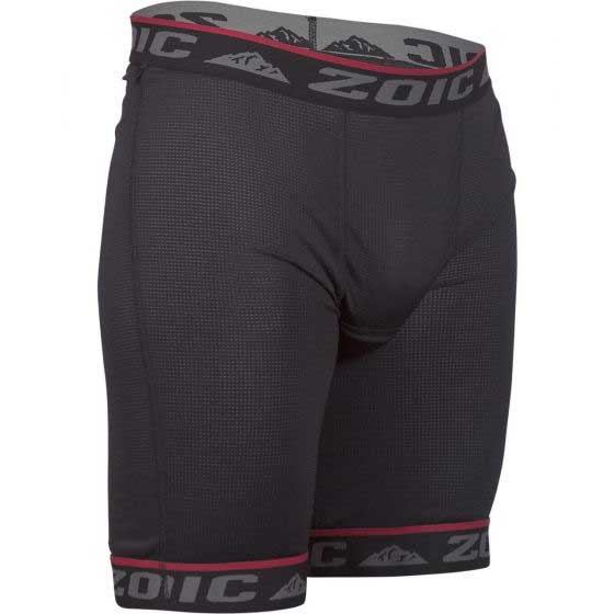 zoic men's ether cycling shorts with essential liner