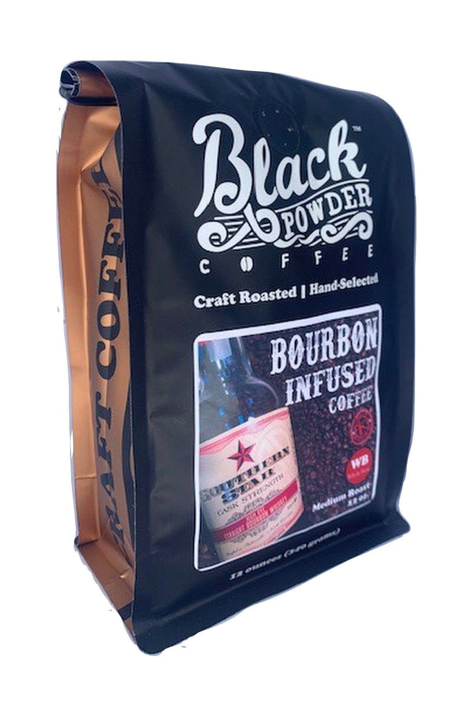 Bourbon Infused with Southern Star Bourbon &verbar; Medium Craft Roasted Coffee by Black Powder Coffee
