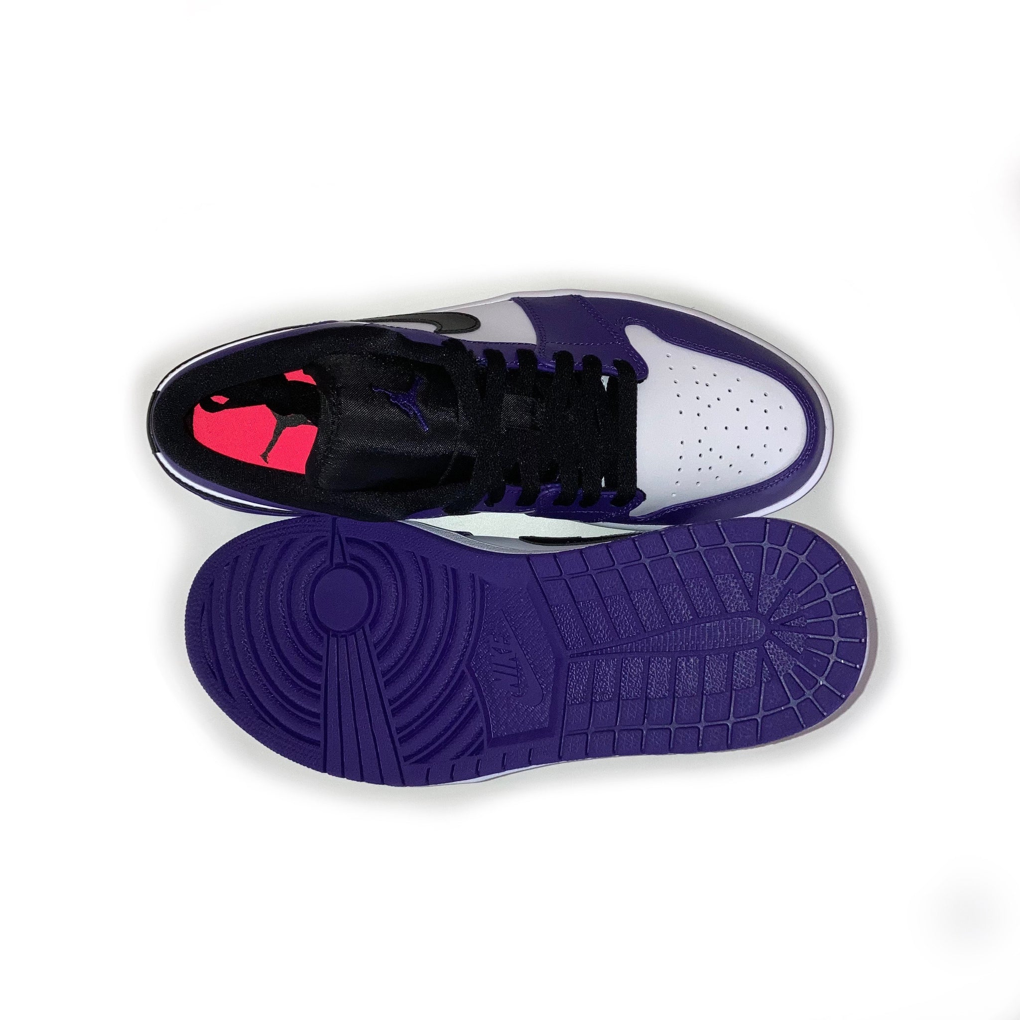 Nike Air Jordan 1 Low Court Purple Limitoes