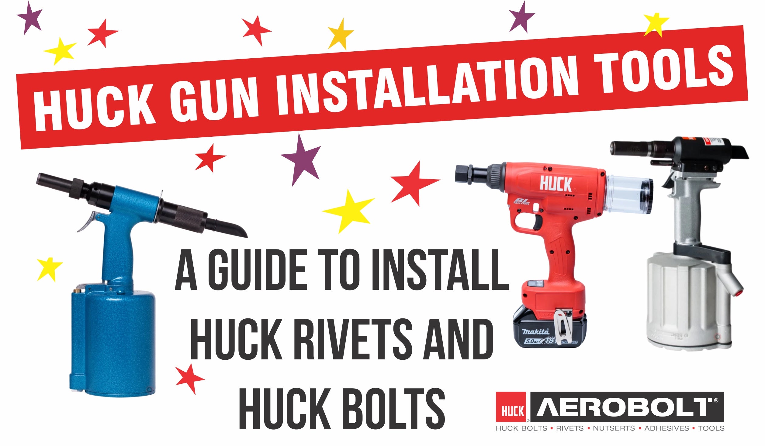 Huck Gun Installation Tools