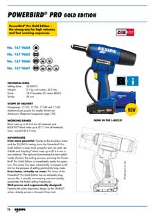 PowerBird Pro GE Data Sheet