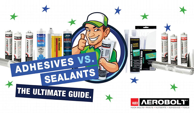 Adhesives Vs. Sealants with Adam the Adhesive Lad