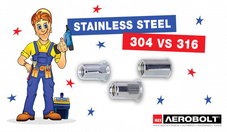 Nutserts - Stainless Steel - 304 vs 316 with Nelson the nutsert lad