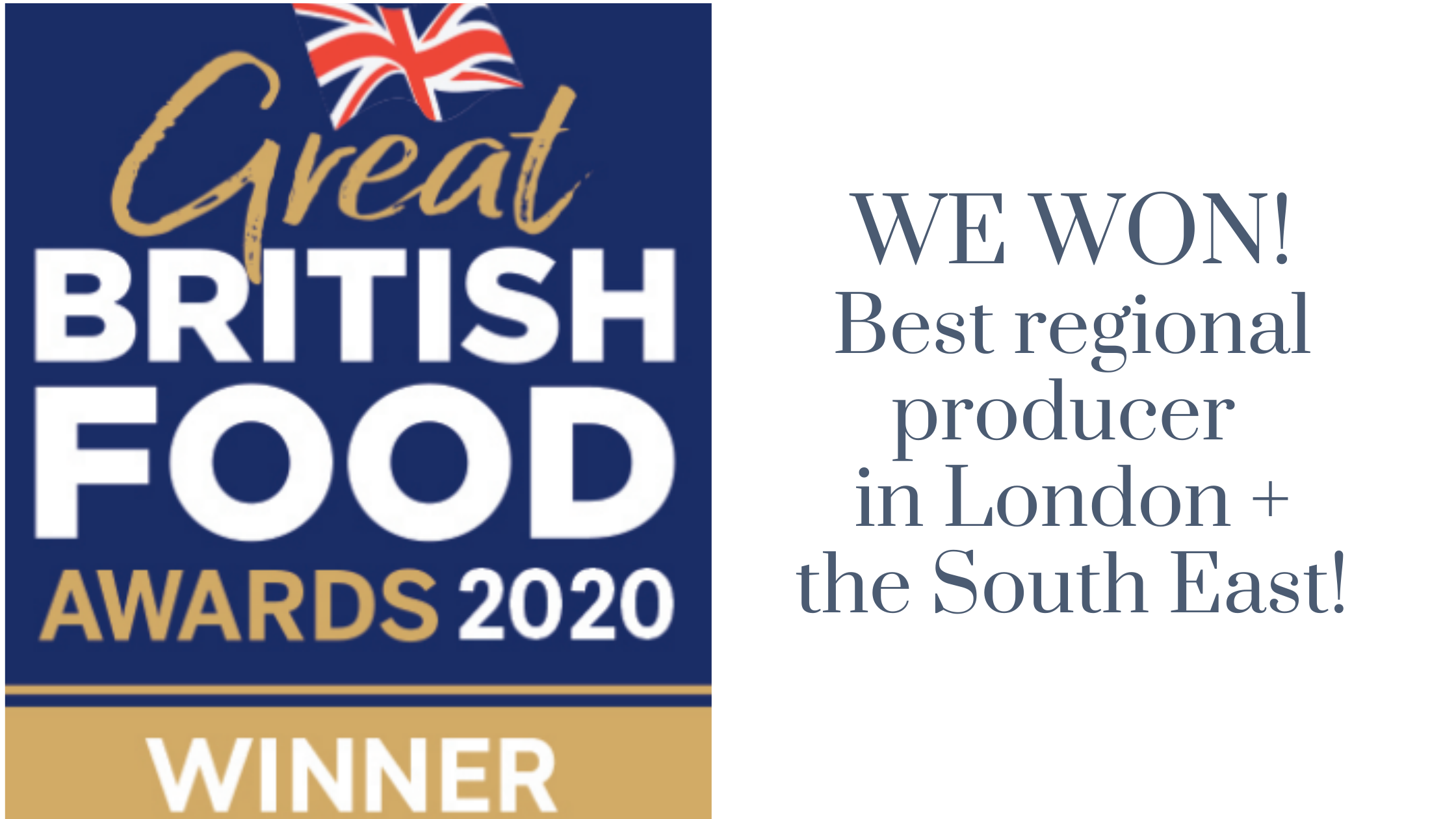 We won a Great British Food Award! The Fresh Fish Shop UK