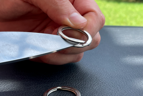 how to open keyring