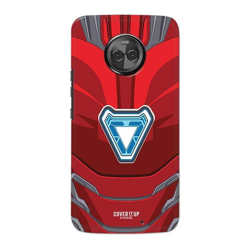 Official Marvel Iron Man Suit Moto X4 Hard Case Cover It Up