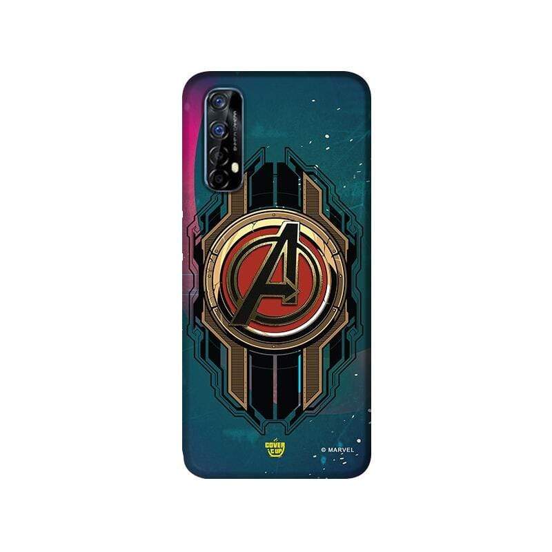 Realme Phone Case Default Official Marvel Avengers Logo Realme 7 3D Case