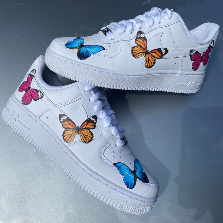 Multicolour Butterfly Effect AF1 – The Custom Sneaker Co