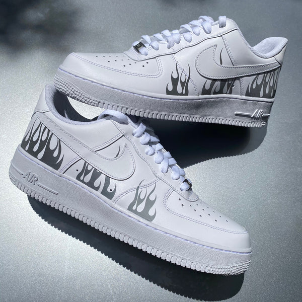 Reflective Drip AF1 – The Custom Sneaker Co