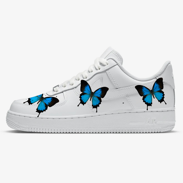 drip custom air force 1 butterfly